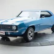 1969 Blue Chevrolet Camaro thumbnail