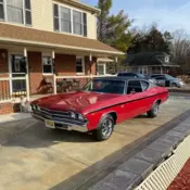 1969 Red Chevrolet Chevelle thumbnail