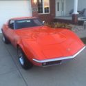 1969 Orange Chevrolet Corvette thumbnail