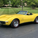 1969 Yellow Chevrolet Corvette thumbnail
