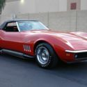 1969 Red Chevrolet Corvette thumbnail