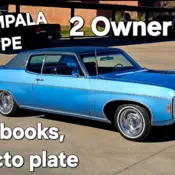 1969 Blue Chevrolet Impala thumbnail