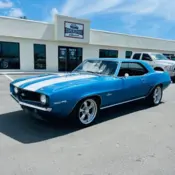 1969 Blue Chevrolet Camaro thumbnail