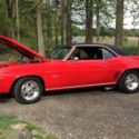 1969 Porsh red Chevrolet Camaro thumbnail