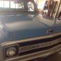 1969 Baby Blue and White Chevrolet C-10 thumbnail