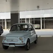 1969 Blue Fiat 500 thumbnail