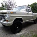 1969 Tan Ford 100 thumbnail
