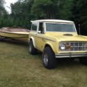1969 Yellow Ford Bronco thumbnail