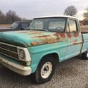 1969 Blue Ford F-100 thumbnail