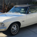1969 White Ford Mustang thumbnail