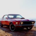 1969 Red Ford Mustang thumbnail