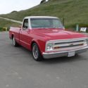 1969 Red & White Chevrolet C-10 thumbnail