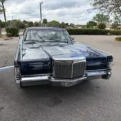 1969 Blue Lincoln Continental thumbnail