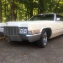 1969 White Cadillac DeVille thumbnail