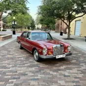 1969 Red Mercedes-Benz 300SEL thumbnail