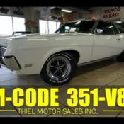 1969 White Mercury Cougar thumbnail