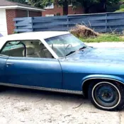 1969 Blue Mercury Cougar thumbnail