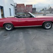 1969 Red Mercury Cougar Convertible thumbnail