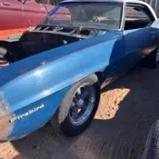 1969 Orange Pontiac Firebird thumbnail