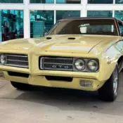 1969 Yellow Pontiac GTO thumbnail