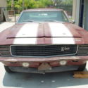1969 Burgundy Chevrolet Camaro thumbnail
