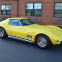 1969 Yellow Chevrolet Corvette thumbnail
