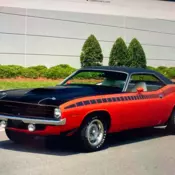 1970 Orange Plymouth Barracuda thumbnail