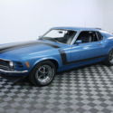 1970 Blue Ford Mustang thumbnail