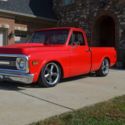 1970 Flat Red Chevrolet C-10 thumbnail