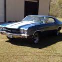 1970 Blue Chevrolet Chevelle thumbnail