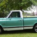 1970 Green/White Chevrolet C-10 thumbnail
