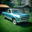 1970 Blue Chevrolet C/K Pickup 2500 thumbnail