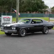 1970 Tuxedo Black Chevrolet Chevelle thumbnail