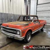 1970 Orange Chevrolet Custom C-10 thumbnail