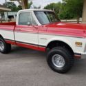 1970 Red/White Chevrolet C/K Pickup 1500 thumbnail