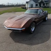 1970 Bronze Chevrolet Corvette thumbnail