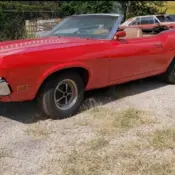 1970 Red Mercury Cougar thumbnail