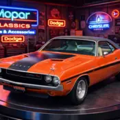 1970 Orange Dodge Challenger thumbnail