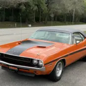 1970 Orange Dodge Challenger thumbnail