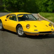 1970 Yellow Ferrari 246 GT thumbnail