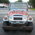 1970 Blue Toyota Land Cruiser thumbnail