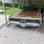 1970 Green Ford Country Squire thumbnail