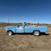 1970 Blue Ford F100 thumbnail