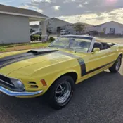 1970 Yellow. Ford Mustang thumbnail
