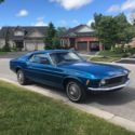 1970 Blue Ford Mustang thumbnail