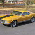 1970 bright Met gold Ford Mustang thumbnail