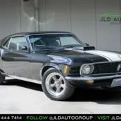 1970 Black Ford Mustang thumbnail