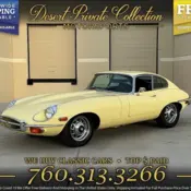 1970 Yellow Jaguar E-Type thumbnail