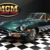 1970 British Racing Green Jaguar XK-E thumbnail