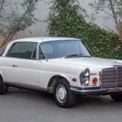 1970 White Mercedes-Benz 280SE Sunroof Low Grille thumbnail